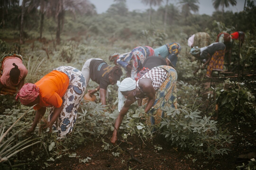 women gardening together