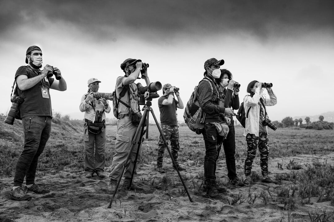documentary photographer with locals