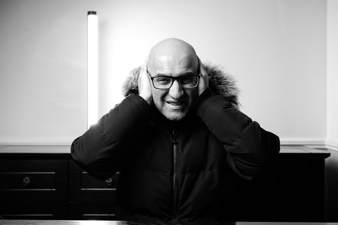 Portrait of the founder and chief editor of a Danish documentary photography blog